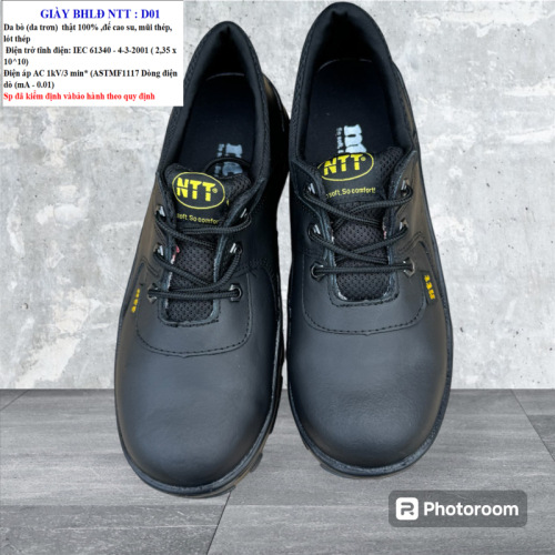 Giày BHLĐ NTT :  D01 
