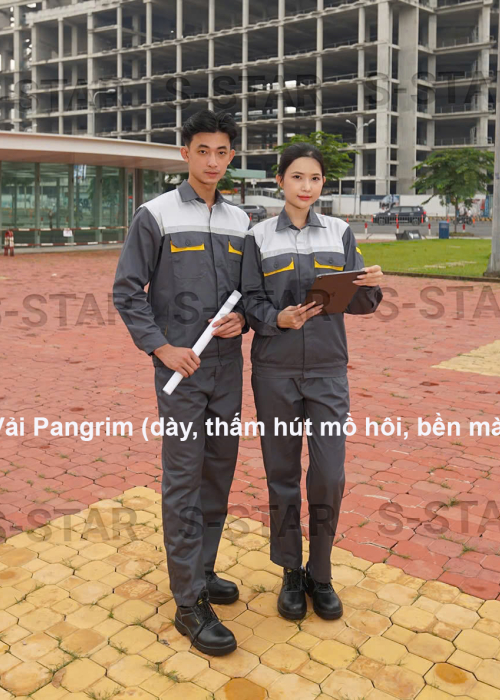 Quần áo BHLĐ vải pangrim cao cấp  Quần áo BHLĐ vải pangrim cao cấp