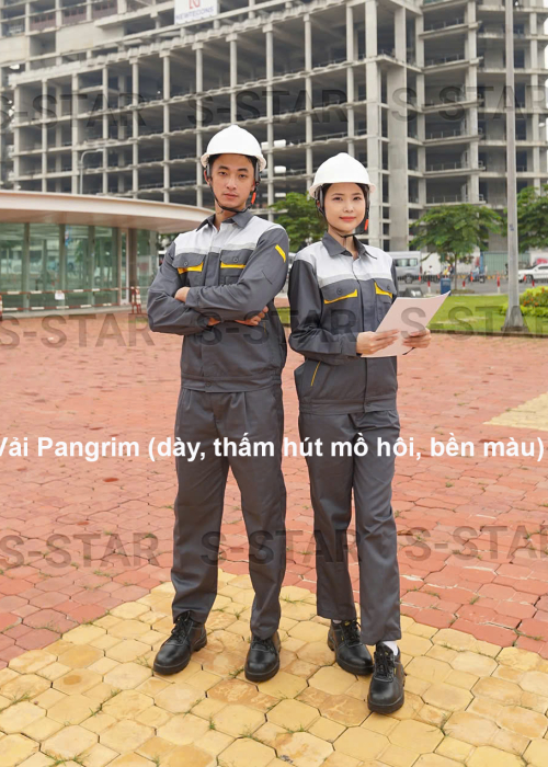 Quần áo BHLĐ vải pangrim cao cấp  Quần áo BHLĐ vải pangrim cao cấp