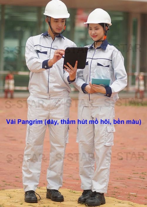 Quần áo BHLĐ vải pangrim cao cấp s3 Quần áo BHLĐ vải pangrim cao cấp s3