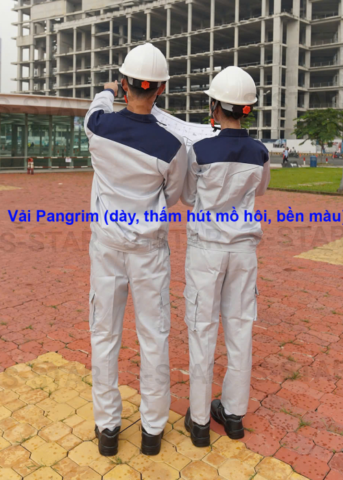 Quần áo BHLĐ vải pangrim cao cấp s3 Quần áo BHLĐ vải pangrim cao cấp s3